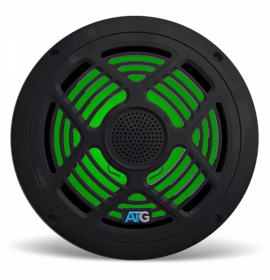 8" RGB 2-Way Marine Loudspeaker-Black