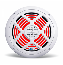 8" RGB 2-Way Marine Loudspeaker-White